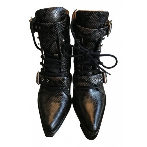 Chloe Rylee boots, Black, size 37.5. - Picture 2 of 8